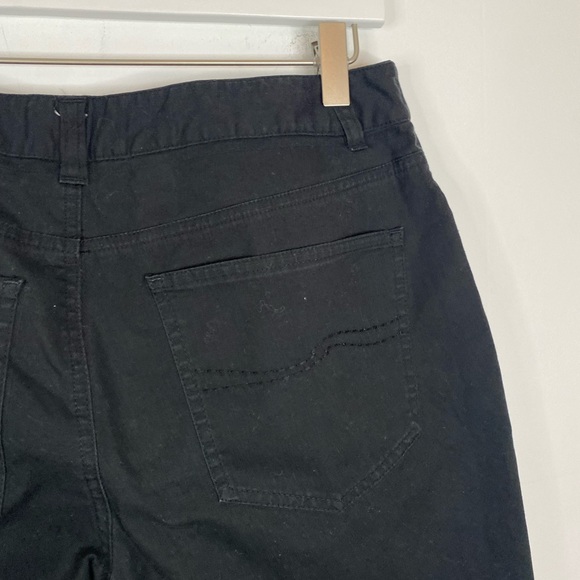 TALBOTS Size 10 Stretch High Waisted Cropped Capri Pants - Picture 4 of 6